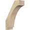 Ekena Millwork 6"W x 14"D x 22"H Imperial Rough Sawn Knee Brace, Douglas Fir BRC06X14X22IMP00RDF - alternate 1
